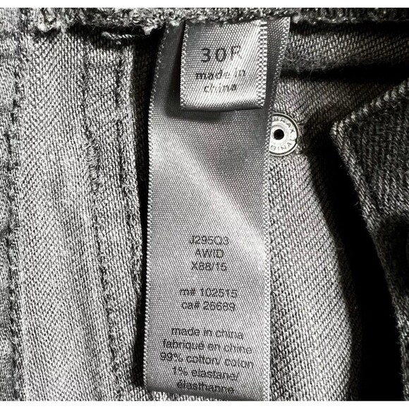 John Varvatos Jeans Mens 30 Gray Pockets Skinny Straight Cotton Blend Runs Small - Picture 11 of 12